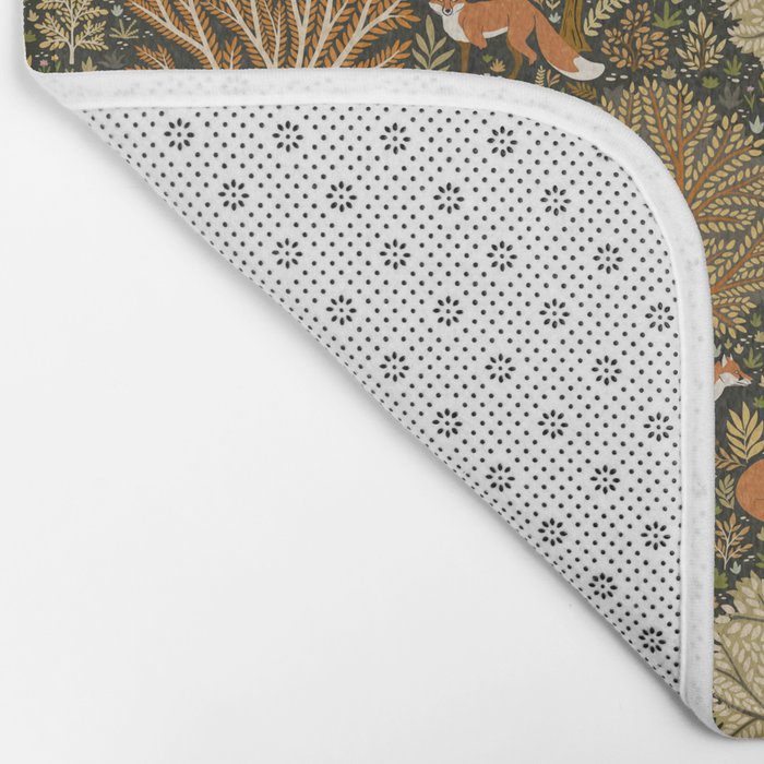 Woodland Fox Bath Mat Gallery Image 2