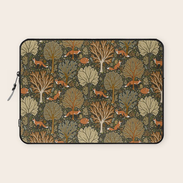 Woodland Fox Laptop Sleeve Gallery Image 1