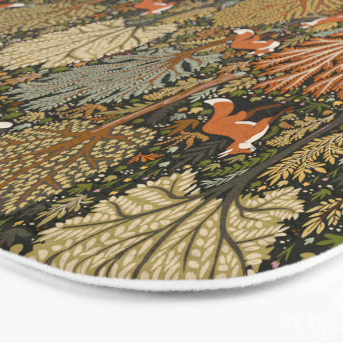 Woodland Fox Bath Mat Gallery Image 3