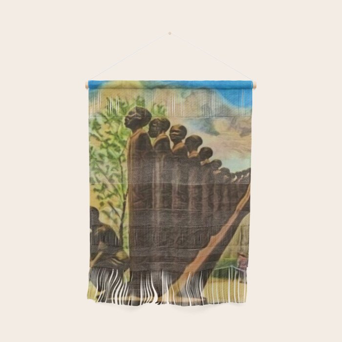 African American Masterpiece 'Lift Up Every Voice & Sing' based on the sculpture by Augusta Savage Wall Hanging Gallery Image 1