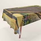 African American Masterpiece 'Lift Up Every Voice & Sing' based on the sculpture by Augusta Savage Tablecloth Gallery Image 1