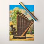 African American Masterpiece 'Lift Up Every Voice & Sing' based on the sculpture by Augusta Savage Wrapping Paper Gallery Image 1