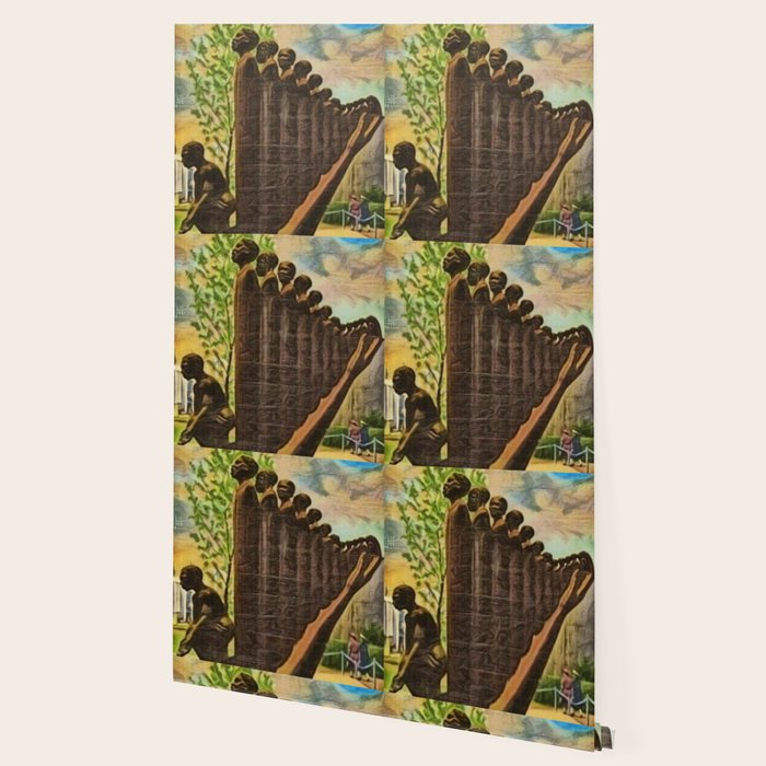 African American Masterpiece 'Lift Up Every Voice & Sing' based on the sculpture by Augusta Savage Wallpaper Gallery Image 2