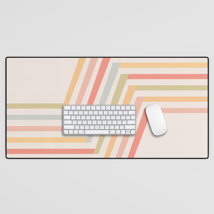 Geometric Terraces #2 Desk Mat Gallery Image 1