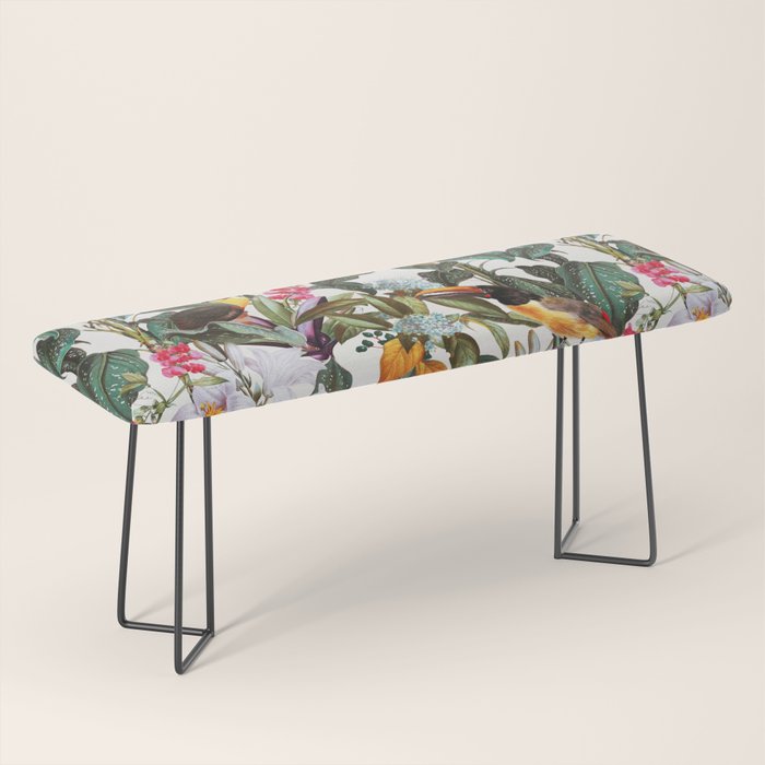 Tropical Toucan Garden Bench Gallery Image 1