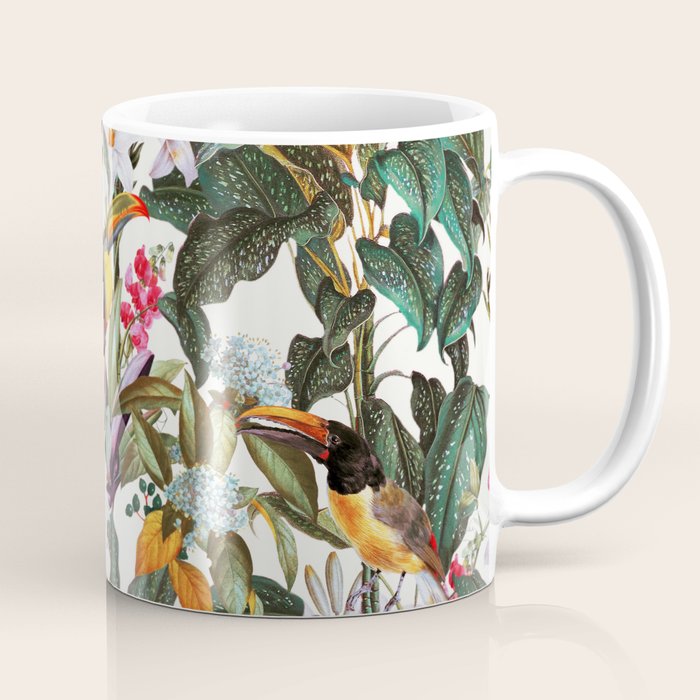 Tropical Toucan Garden Coffee Mug Gallery Image 1