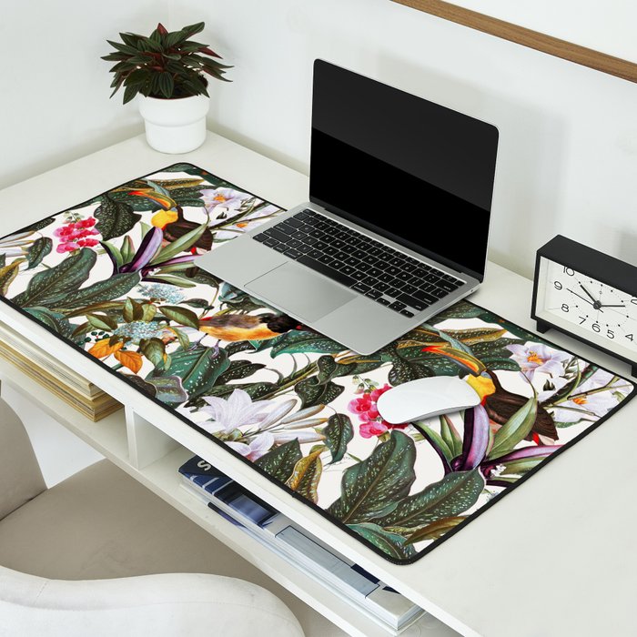 Tropical Toucan Garden Desk Mat Gallery Image 2