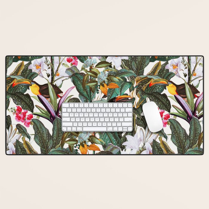 Tropical Toucan Garden Desk Mat Gallery Image 1
