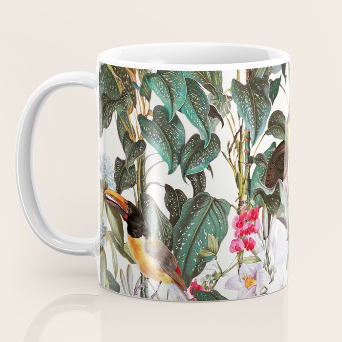 Tropical Toucan Garden Coffee Mug Gallery Image 3