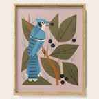 Blue Jay And Berries Serving Tray Gallery Image 1