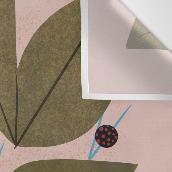 Blue Jay And Berries Wall Tapestry Gallery Image 3