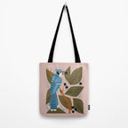Blue Jay And Berries Tote Bag Gallery Image 2
