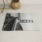 Golden Gate Bridge Black And White Rug Gallery Image 1