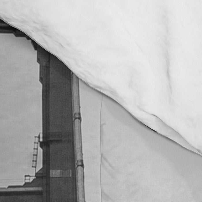 Golden Gate Bridge Black And White Comforter Gallery Image 4