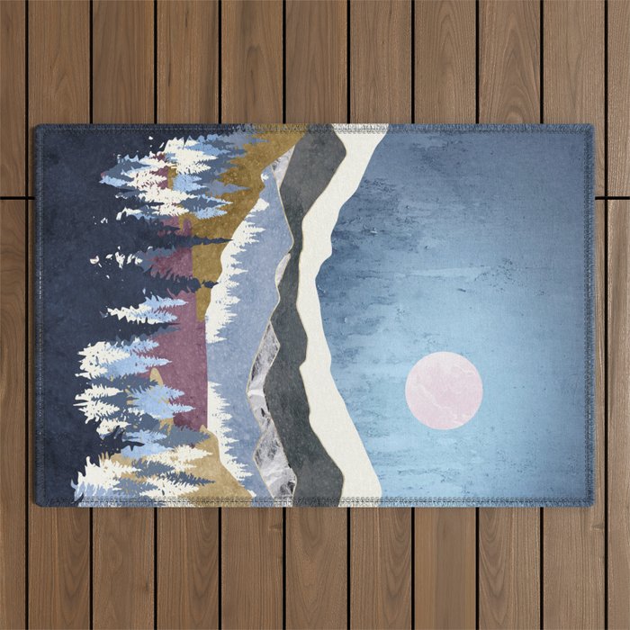 Blueberry Sky Outdoor Rug Gallery Image 1