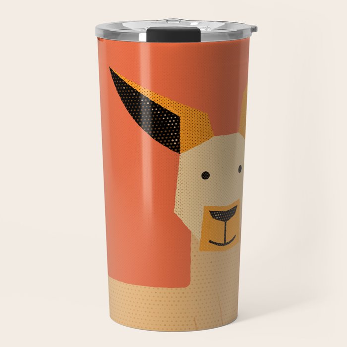 Whimsy Kangaroo Travel Mug Gallery Image 1