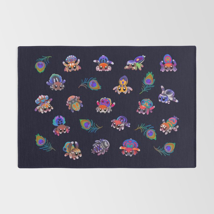 Peacock spider Rug Gallery Image 2