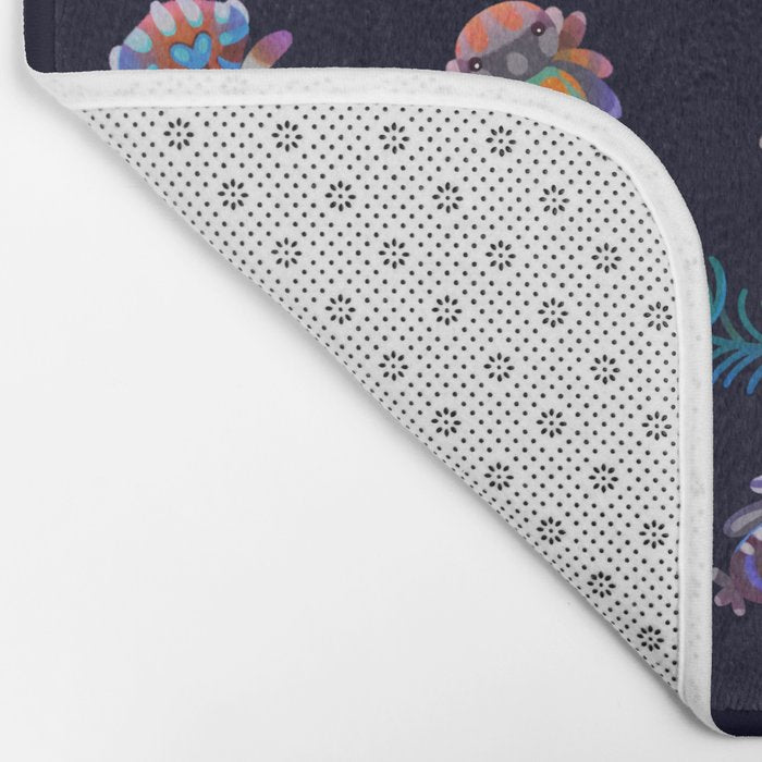 Peacock spider Bath Mat Gallery Image 2