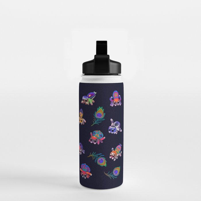 Peacock spider Water Bottle Gallery Image 2