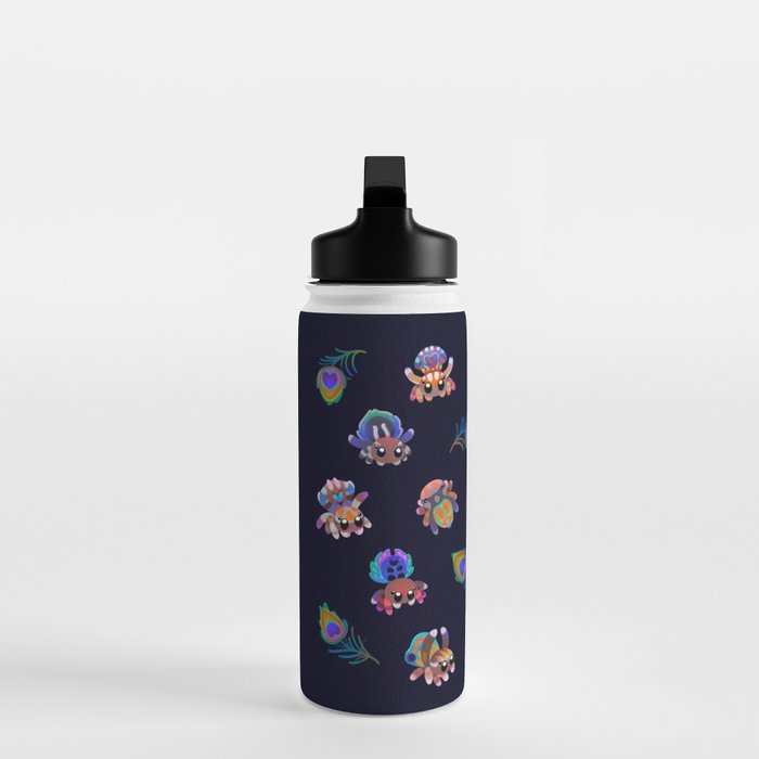 Peacock spider Water Bottle Gallery Image 3