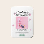 Absolutely burnt-out? Bath Mat Gallery Image 1