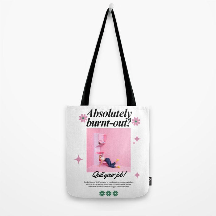 Absolutely burnt-out? Tote Bag Gallery Image 2