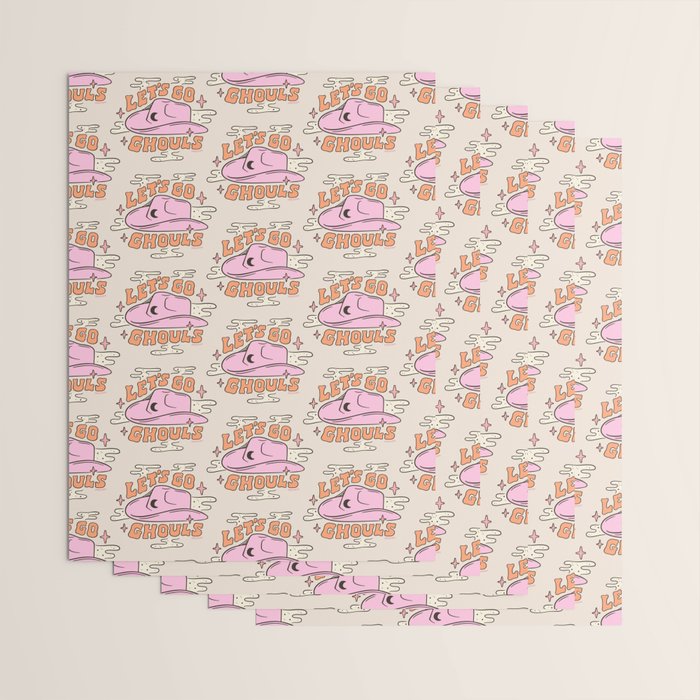 LET'S GO GHOULS Wrapping Paper Gallery Image 3