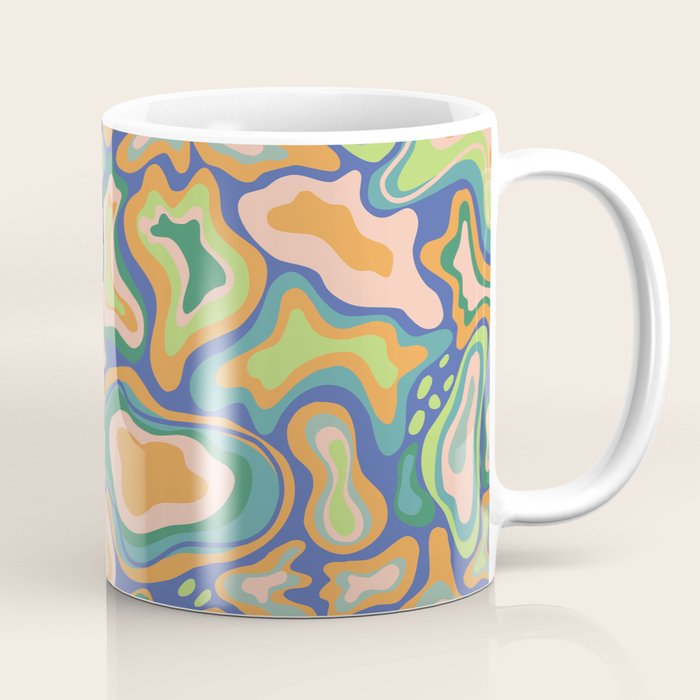 Splish splash green Coffee Mug Gallery Image 1
