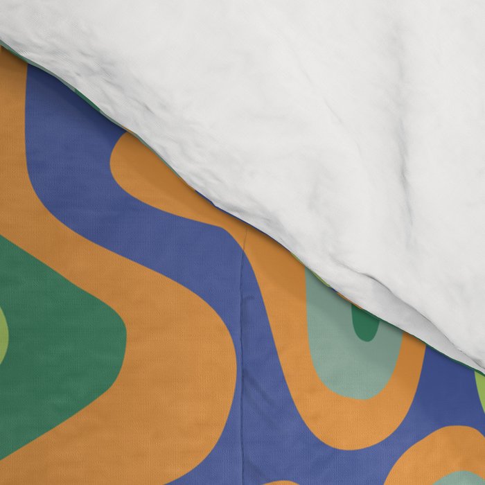 Splish splash green Comforter Gallery Image 4