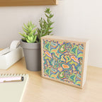 Splish splash green Mini Art Print Gallery Image 2