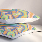 Splish splash green Pillow Sham Gallery Image 3