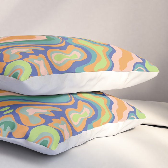Splish splash green Pillow Sham Gallery Image 3
