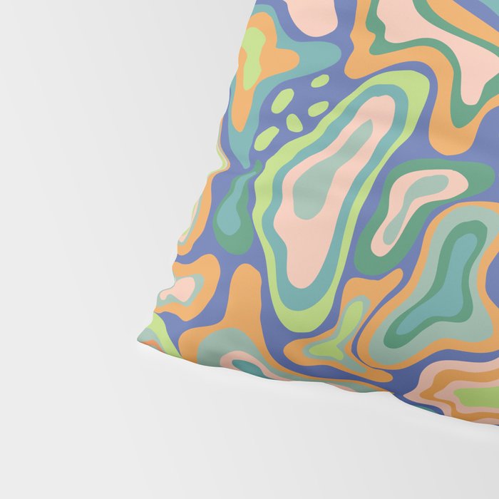 Splish splash green Pillow Sham Gallery Image 4