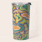 Splish splash green Travel Mug Gallery Image 2