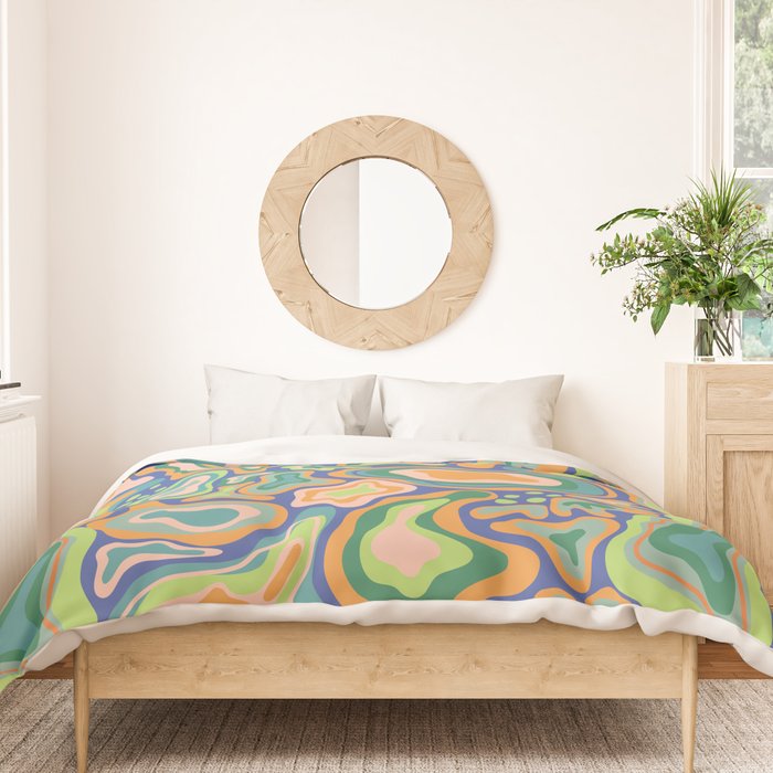 Splish splash green Duvet Cover Gallery Image 3
