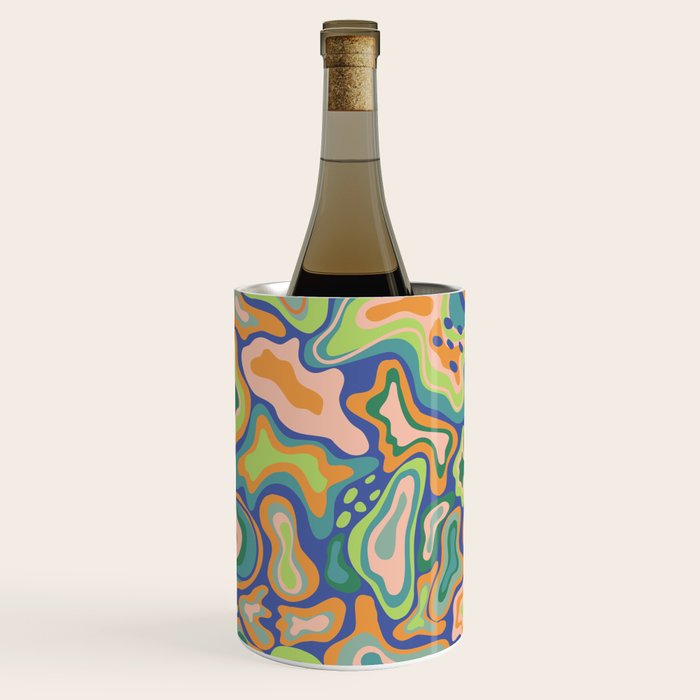 Splish splash green Wine Chiller Gallery Image 2