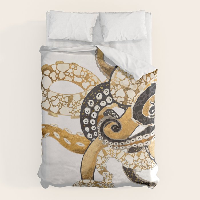 Metallic Octopus Duvet Cover Gallery Image 6