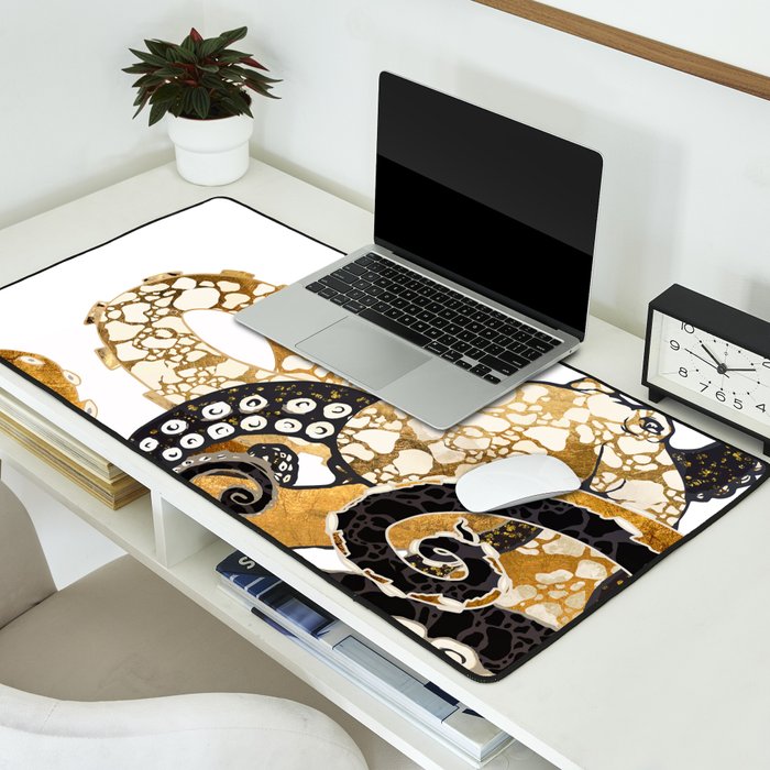 Metallic Octopus Desk Mat Gallery Image 2