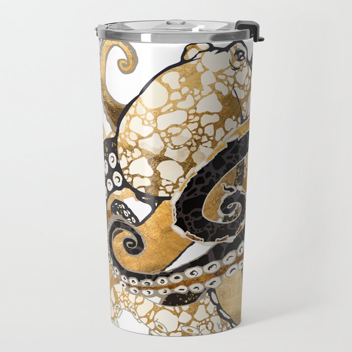 Metallic Octopus Travel Mug Gallery Image 2