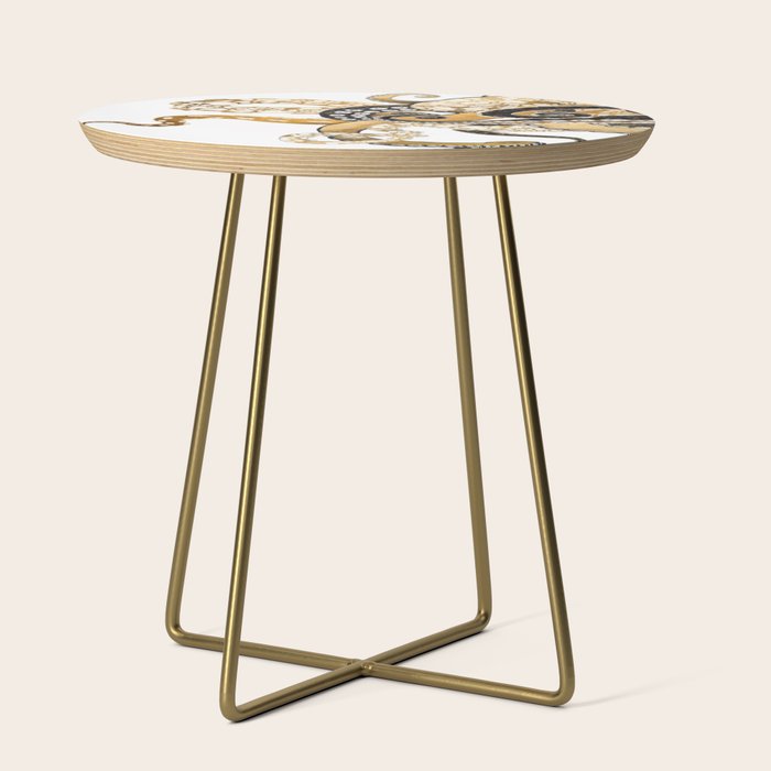 Metallic Octopus Side Table Gallery Image 1