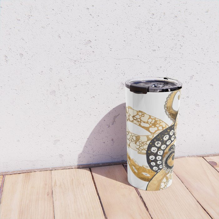 Metallic Octopus Travel Mug Gallery Image 4