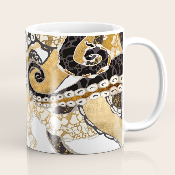 Metallic Octopus Coffee Mug Gallery Image 1