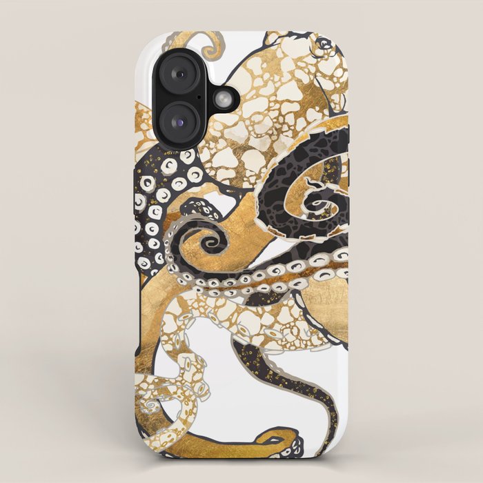 Metallic Octopus iPhone Case Gallery Image 1