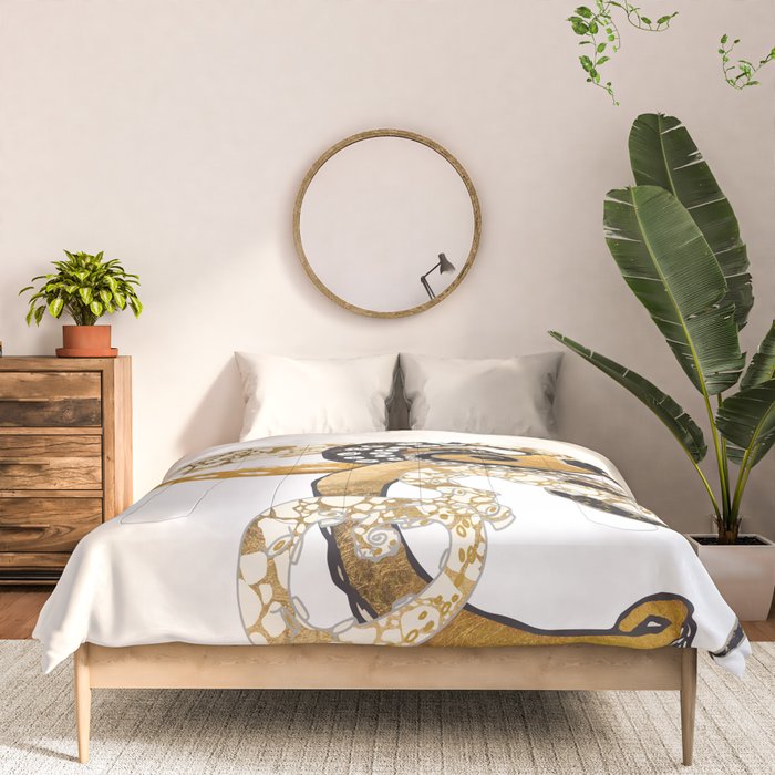 Metallic Octopus Comforter Gallery Image 3