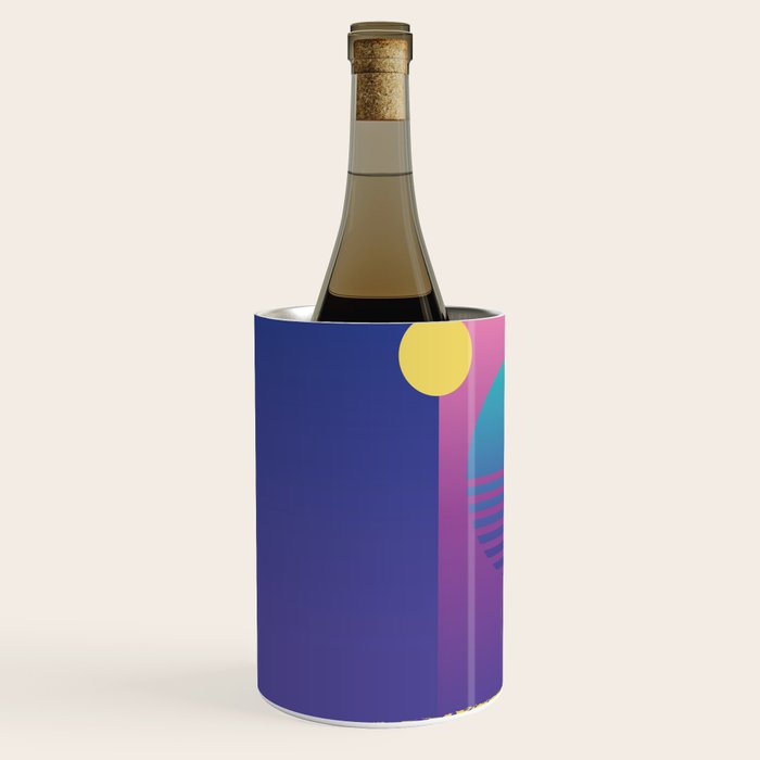 Memphis Pattern 36 / 80s - 90s Retro Wine Chiller Gallery Image 2