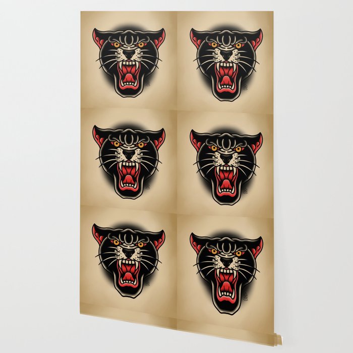 Traditional Tattoo Panther  Wallpaper Gallery Image 2