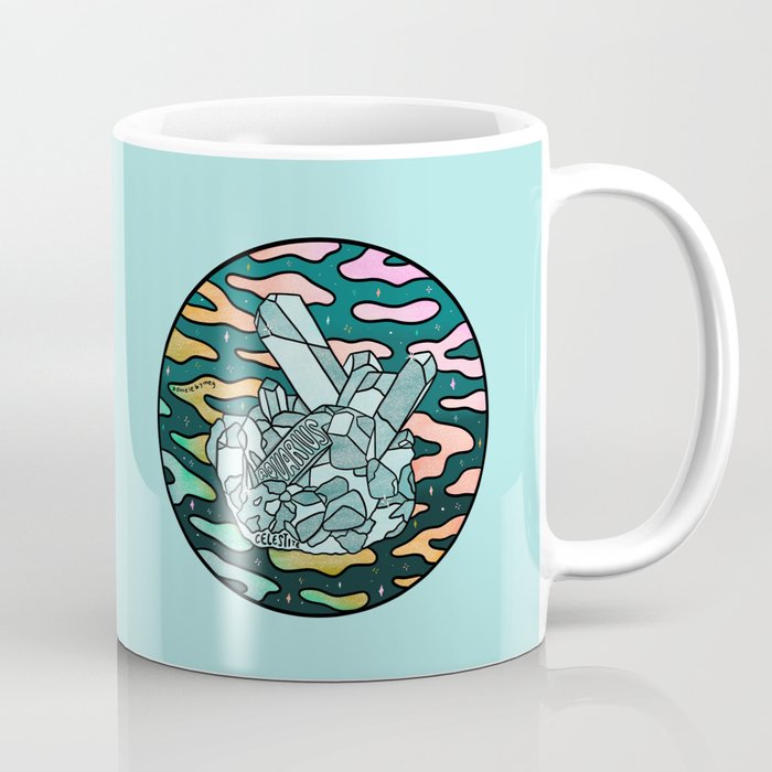 Aquarius Crystal Coffee Mug Gallery Image 1