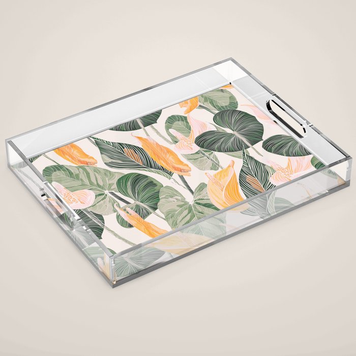 Lush Lily - Autumn Acrylic Tray Gallery Image 1