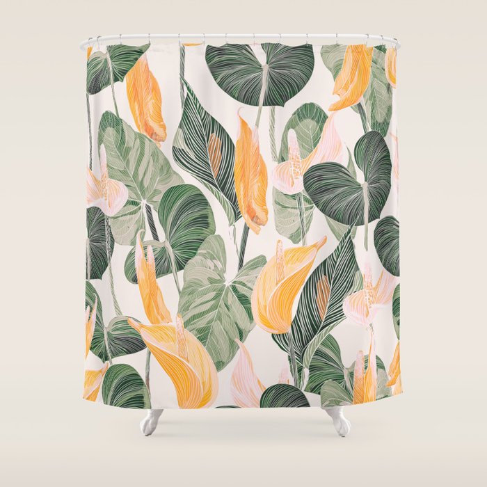 Lush Lily - Autumn Shower Curtain Gallery Image 1