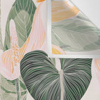 Lush Lily - Autumn Wall Tapestry Gallery Image 3